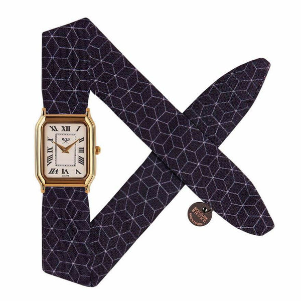 Montre RICH GONE BROKE Gold District Dark Graphic - PRECIOVS