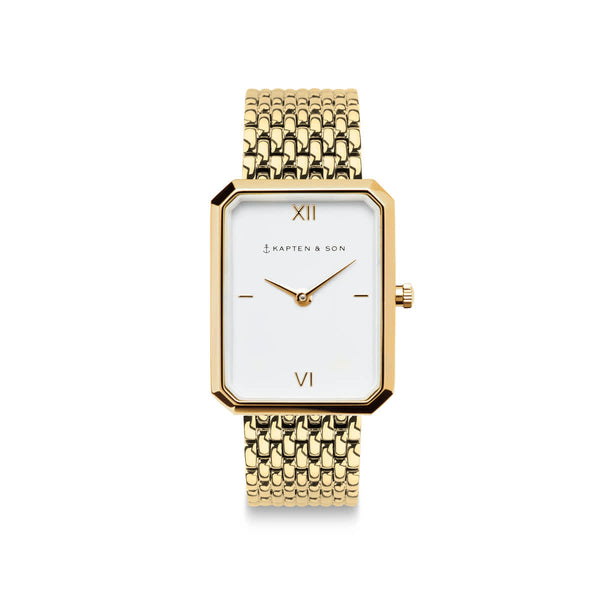 Montre Kapten & Son Grace Gold Woven Steel - PRECIOVS