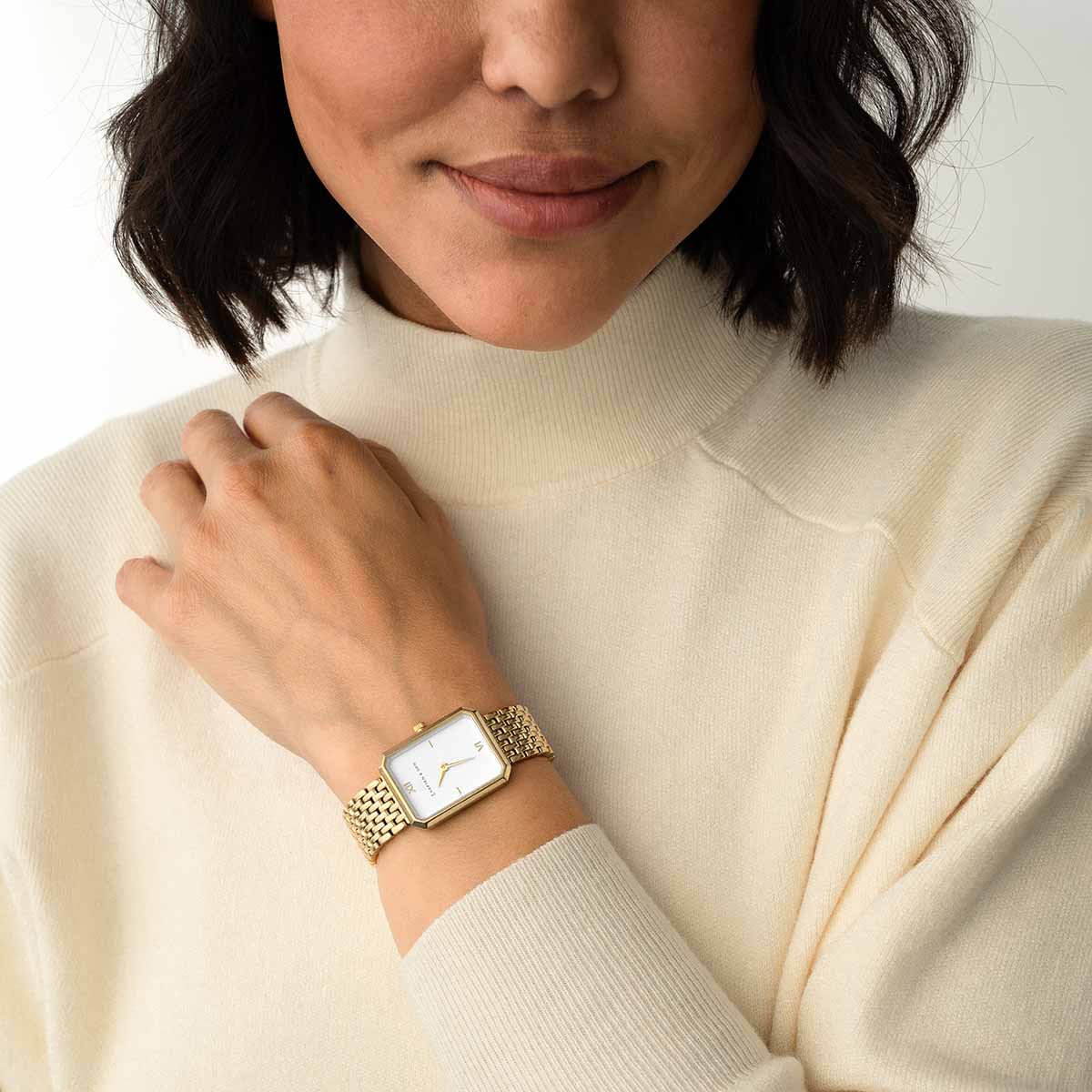 Montre Kapten & Son Grace Gold Woven Steel - PRECIOVS