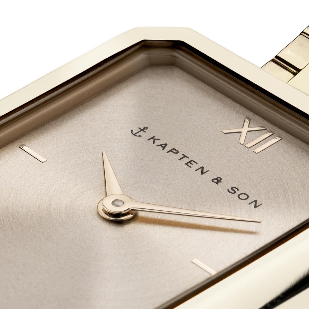 Montre Kapten & Son Grace Light Gold Cream Steel - PRECIOVS