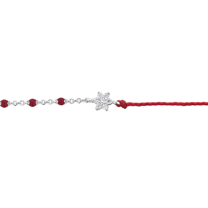 Bracelet I.Ma.Gi.N Jewels Br enamel duo flower silver - PRECIOVS