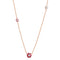 Collier I.Ma.Gi.N Jewels Co joyful bordeaux pink - PRECIOVS