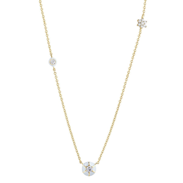 Collier I.Ma.Gi.N Jewels Co joyful white yellow - PRECIOVS