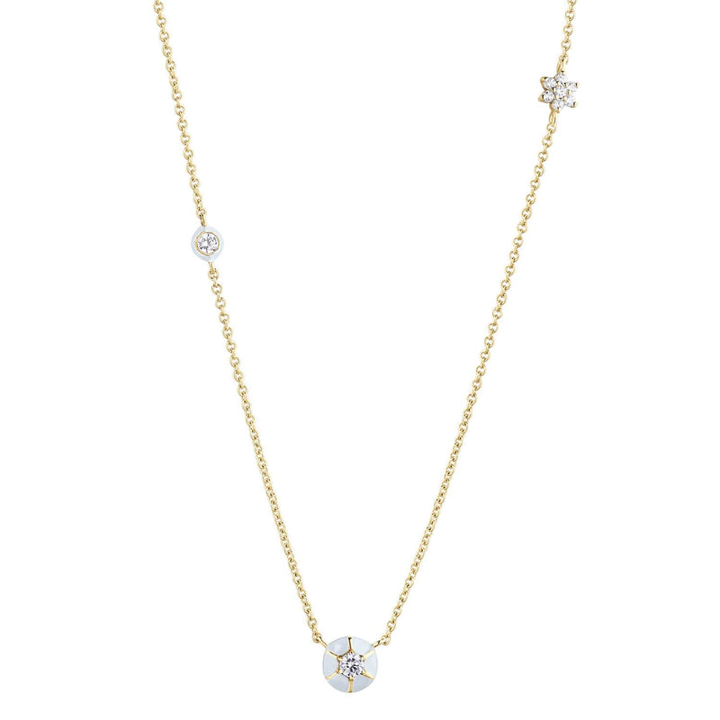 Collier I.Ma.Gi.N Jewels Co joyful white yellow - PRECIOVS