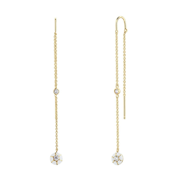 Boucles d'oreilles I.Ma.Gi.N Jewels Bo joyful white yellow - PRECIOVS