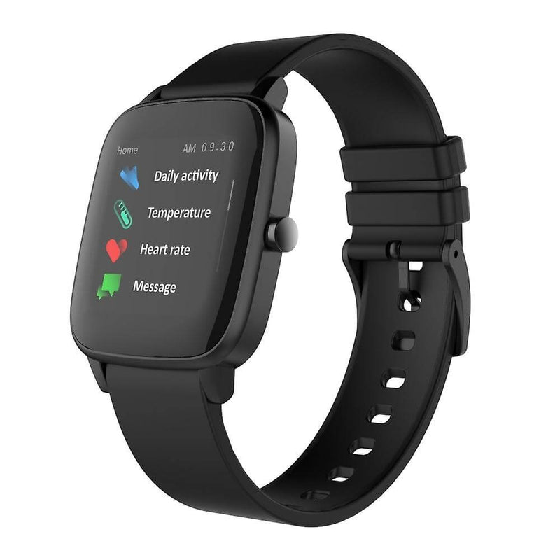 Montre connectée STRAND Smartwatch by Obaku Noir/Noir Silicone BBVB - PRECIOVS