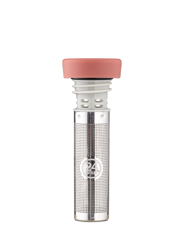 Bouchon infuseur pour bouteille 24Bottles Clima Light Pink - PRECIOVS