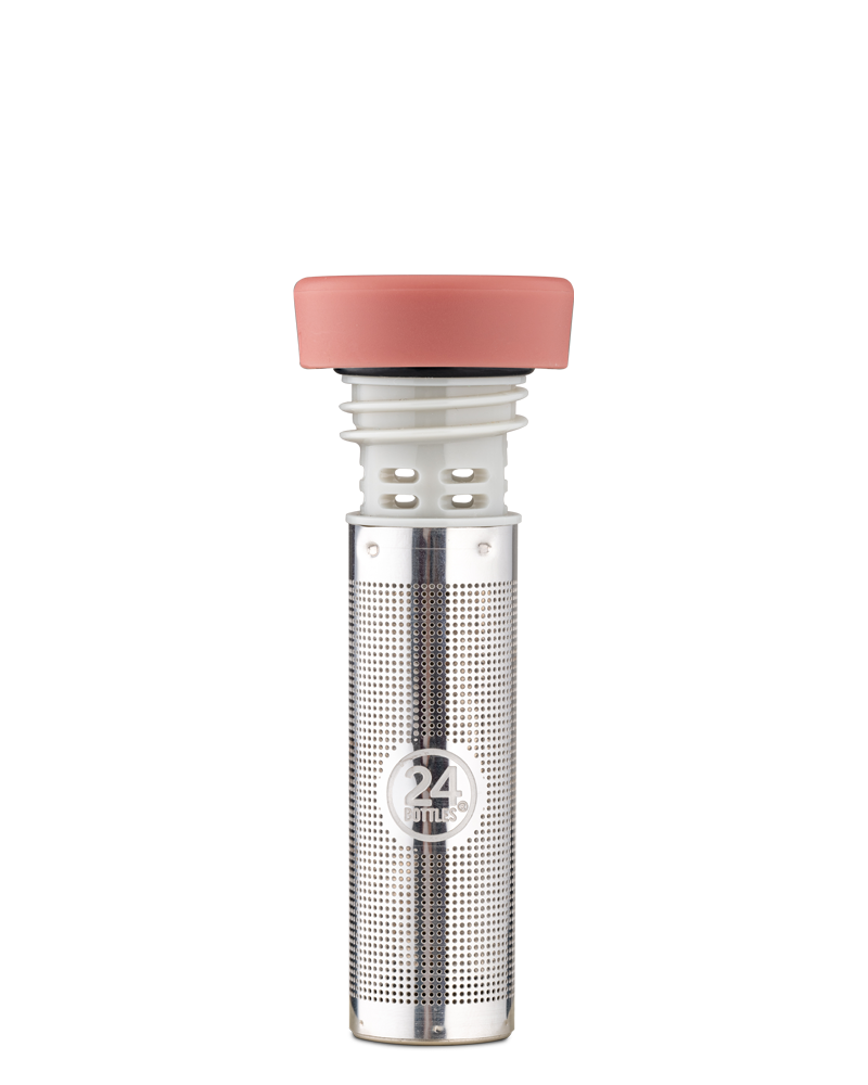 Bouchon infuseur pour bouteille 24Bottles Clima Light Pink - PRECIOVS