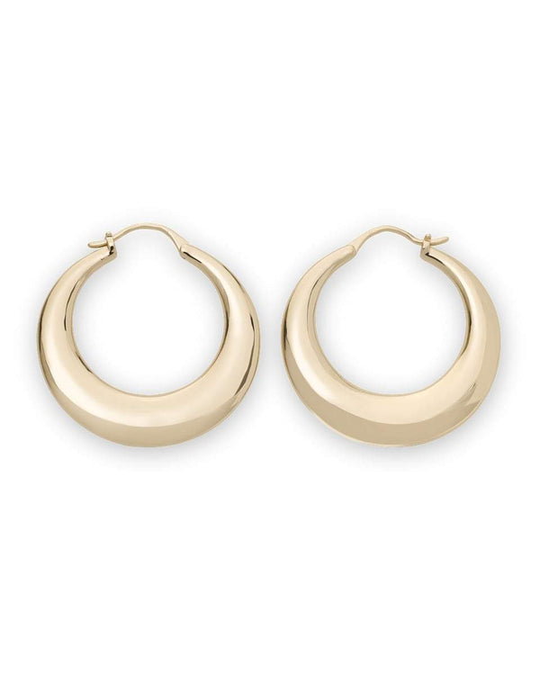 Boucles d'oreilles Rosefield Iggy Anneaux Massifs Gold JBHG-J087 - PRECIOVS