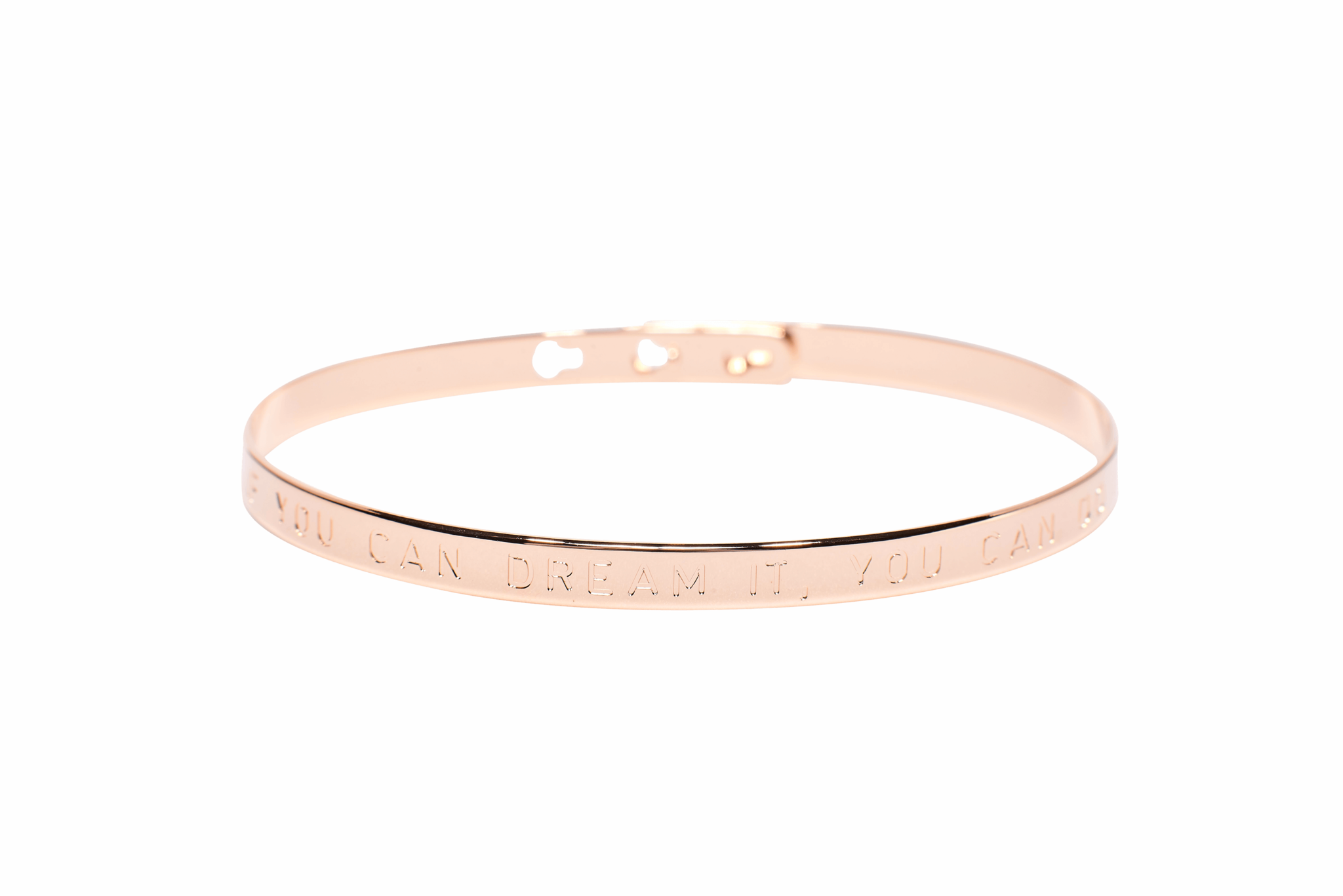 Bracelet Jonc MYA BAY Bay Line "If you can dream it, you can do it" JC-23 P - PRECIOVS
