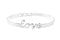 Bracelet Jonc MYA BAY My Words "LOVE" script JC-47.S - PRECIOVS