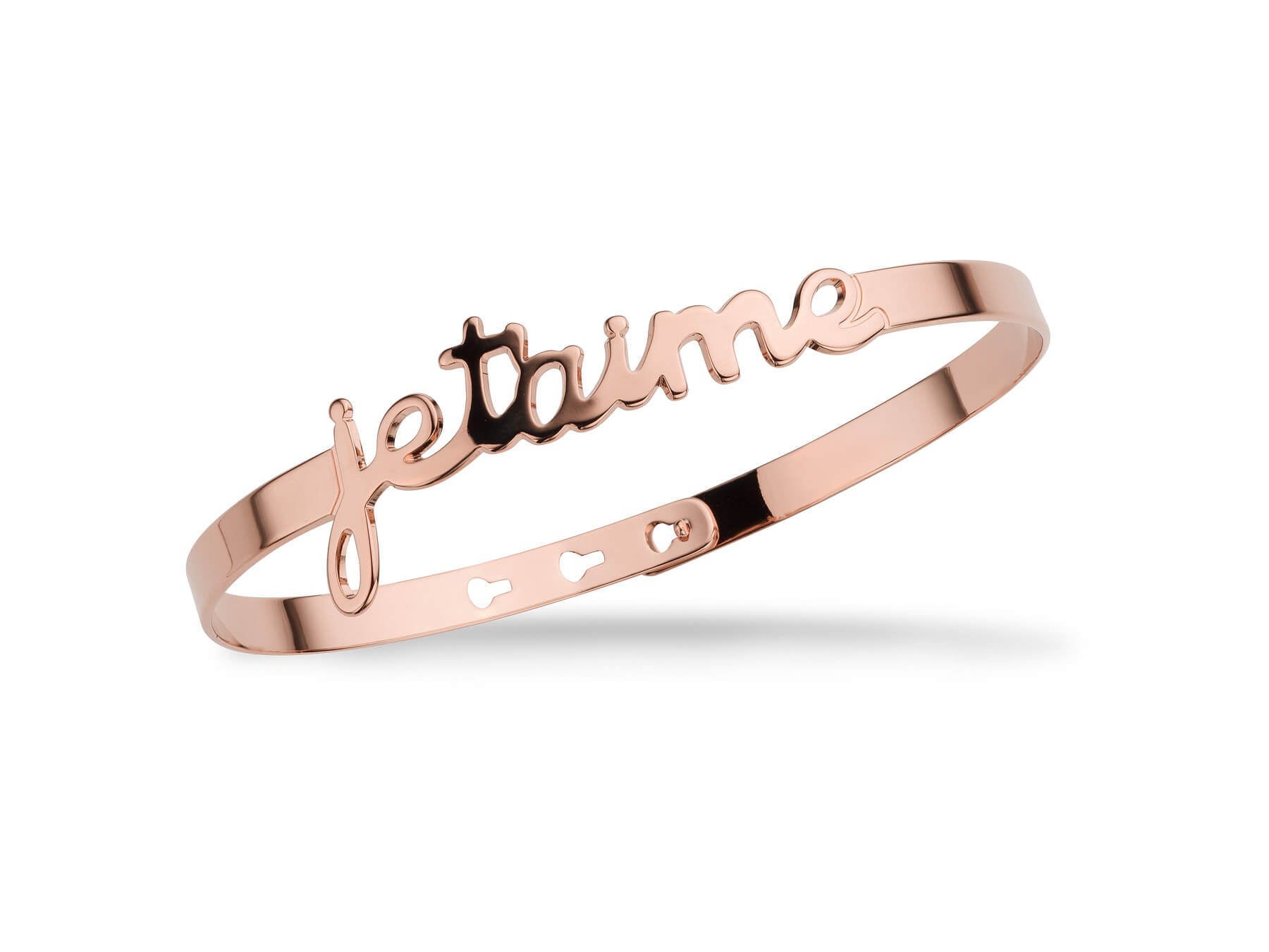 Bracelet Jonc MYA BAY My Words "Je t'aime" script JC-59.P - PRECIOVS