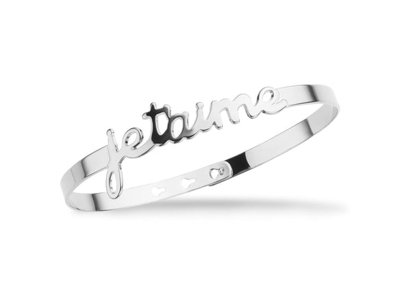 Bracelet Jonc MYA BAY My Words "Je t'aime" script JC-59.S - PRECIOVS