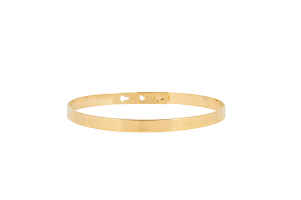 Bracelet MYA BAY Visez la lune, vous atteindrez toujours les étoiles JC-BL-06.G - PRECIOVS