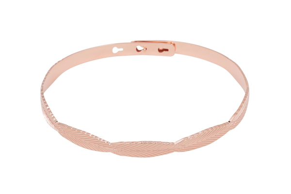 Bracelet MYA BAY Jonc multi-feuilles JC-FE-01.P - PRECIOVS