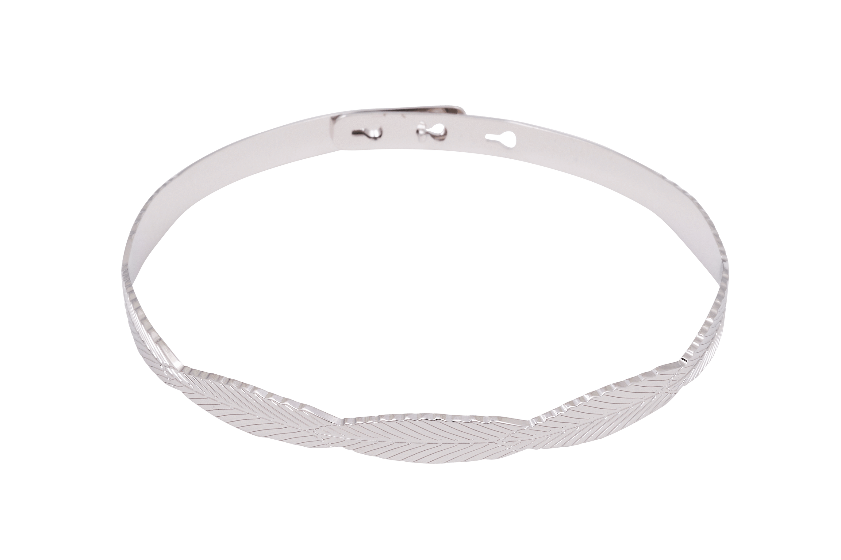 Bracelet MYA BAY Jonc multi-feuilles JC-FE-01.S - PRECIOVS