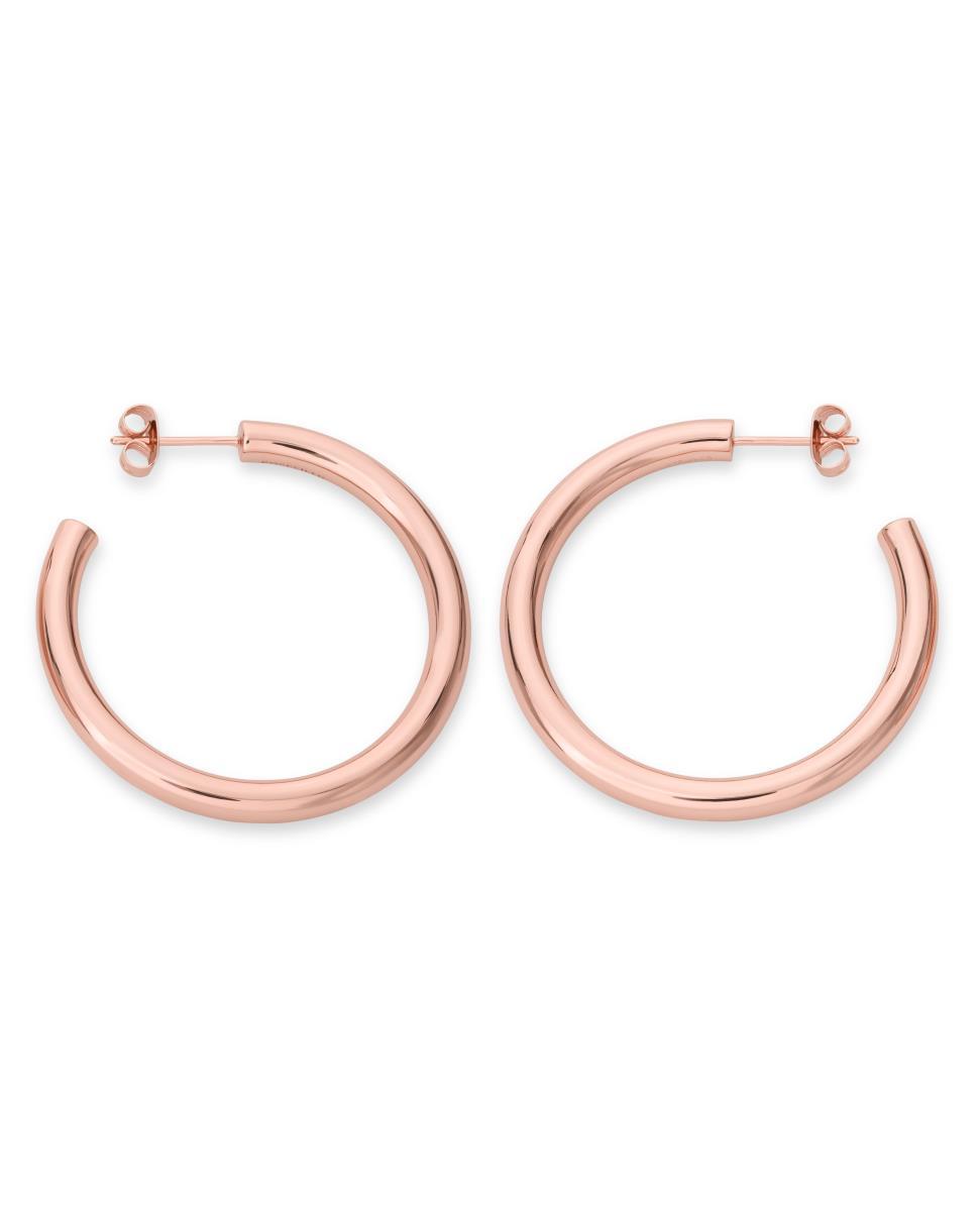 Boucles d'oreilles Rosefield Iggy Anneaux Classiques Larges Rosegold JCHBR-J082 - PRECIOVS