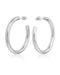 Boucles d'oreilles Rosefield Iggy Anneaux Classiques Larges Silver JCHBS-J083 - PRECIOVS