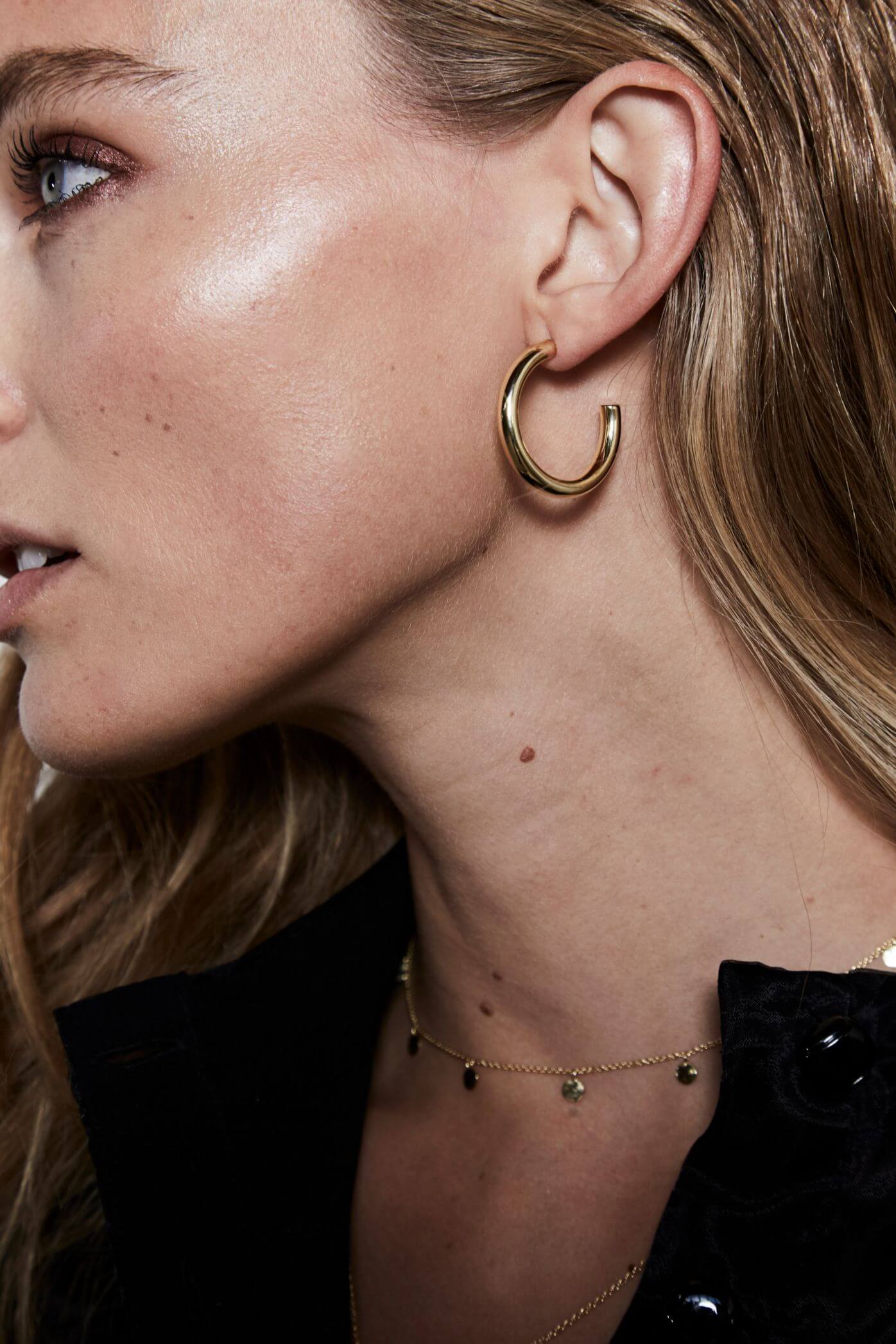 Boucles d'oreilles Rosefield Iggy Anneaux Classiques Petits Gold JCHSG-J084 - PRECIOVS