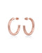 Boucles d'oreilles Rosefield Iggy Anneaux Classiques Petits Rosegold JCHSR-J085 - PRECIOVS