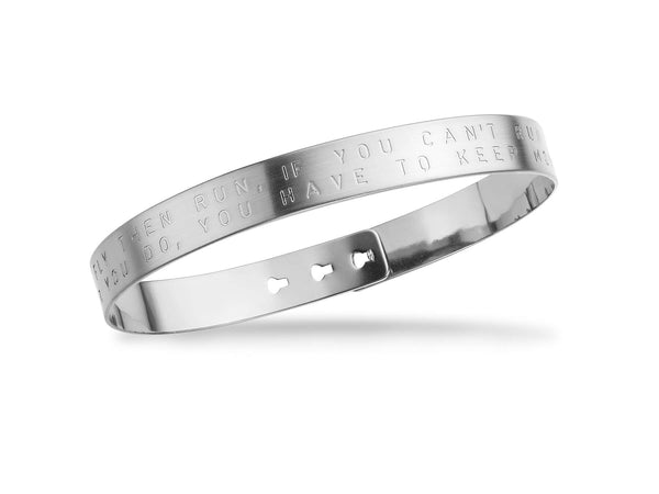 Bracelet Homme MYA BAY "IF YOU CAN'T FLY THEN RUN, IF YOU CAN'T RUN THEN WALK… BUT WHATEVER YOU DO, YOU HAVE TO KEEP MOVING FORWARD" JH-05 - PRECIOVS