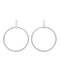Boucles d'oreilles Rosefield Iggy Anneaux Barre Silver JHBES-J073 - PRECIOVS