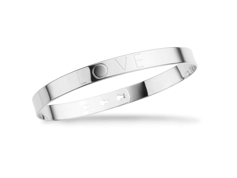 Bracelet Jonc MYA BAY Modern Poetry "LOVE" Large JL-01 S - PRECIOVS