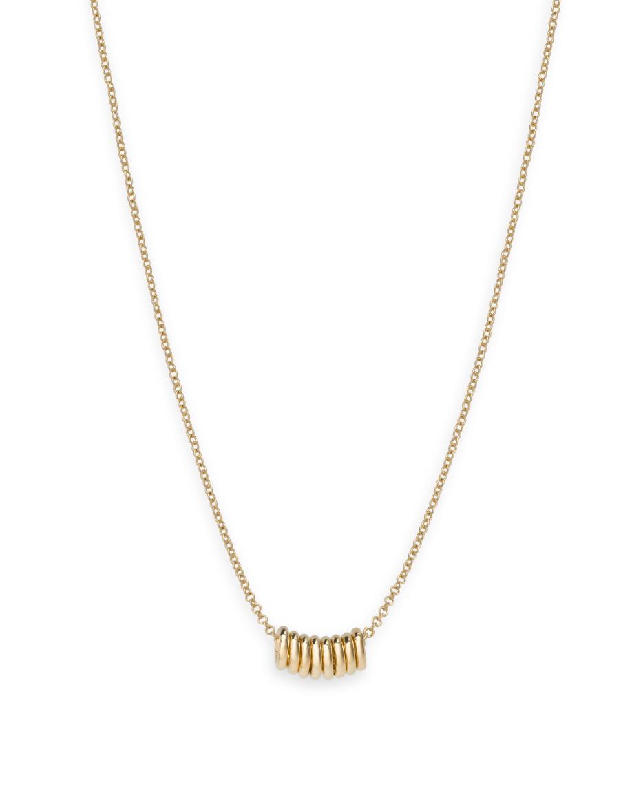 Collier Rosefield Iggy Anneaux Multiples Gold JMHNG-J069 - PRECIOVS