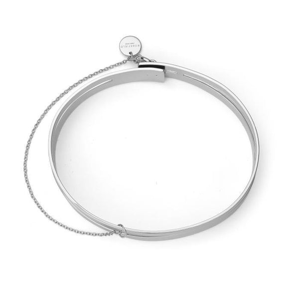 Bracelet Rosefield Iggy Manchon Avec Barre Double Silver JPABS-J045 - PRECIOVS