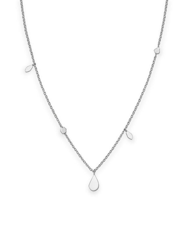 Collier Rosefield Iggy Gouttes Silver JSDNS-J056 - PRECIOVS