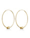 Boucles d'oreilles Rosefield Iggy Anneaux Spring Larges Gold JSHLG-J065 - PRECIOVS