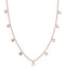 Collier Rosefield Iggy Médailles à relief double tour Rosegold JTCWR-J097 - PRECIOVS