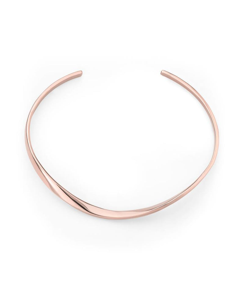 Bracelet Rosefield Iggy Jonc Torsadé Rosegold JTWBR-J076 - PRECIOVS