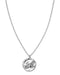 Collier Rosefield Iggy avec médaillon à relief Silver JTXCS-J080 - PRECIOVS