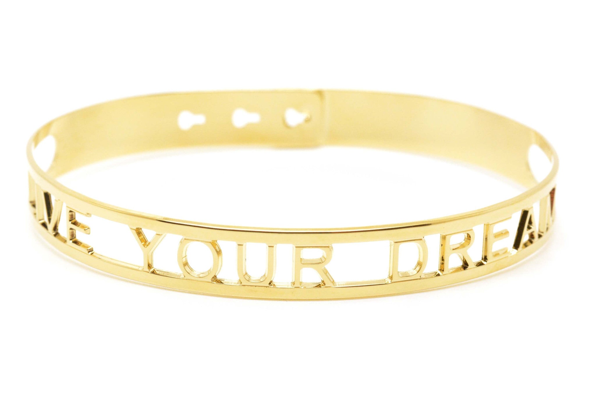 Bracelet Jonc MYA BAY Context "LIVE YOUR DREAM" context JX-02.G - PRECIOVS