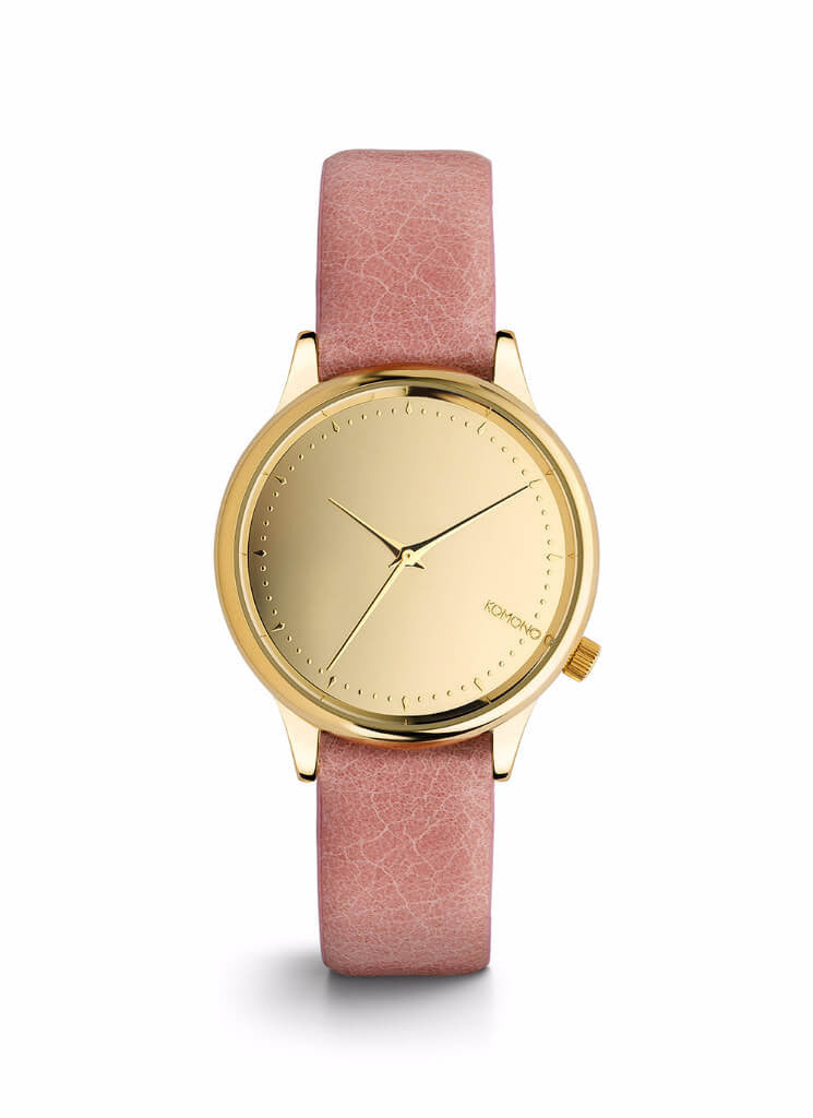 Montre Komono ESTELLE MIRROR GOLD/BLUSH KOM-W2870 - PRECIOVS