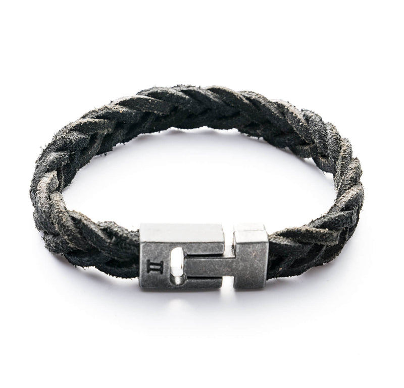 Bracelet Gemini Leather Black - PRECIOVS
