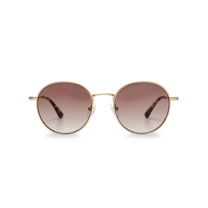 Lunettes de soleil Kapten & Son London Gold Brown Gradient - PRECIOVS