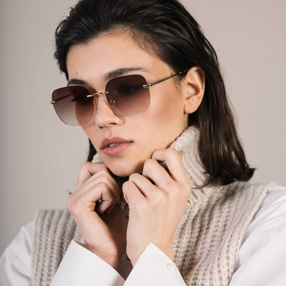 Lunettes de Soleil Kapten & Son Capetown Gold Brown Gradient - PRECIOVS