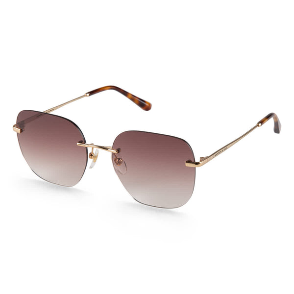 Lunettes de Soleil Kapten & Son Capetown Gold Brown Gradient - PRECIOVS