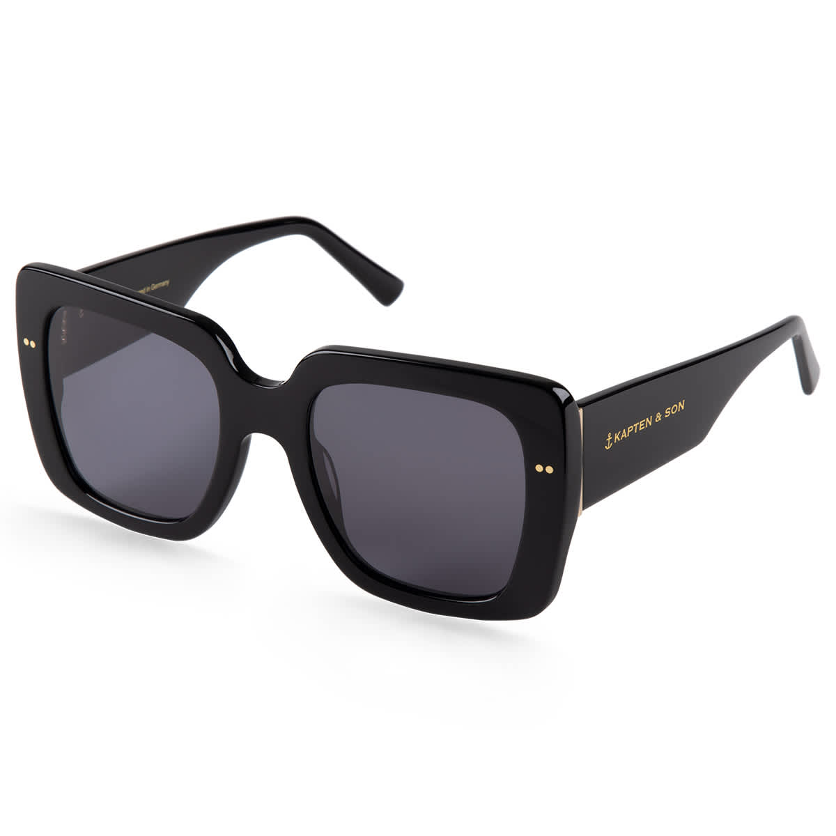Lunettes de Soleil Kapten & Son Porto All Black - PRECIOVS