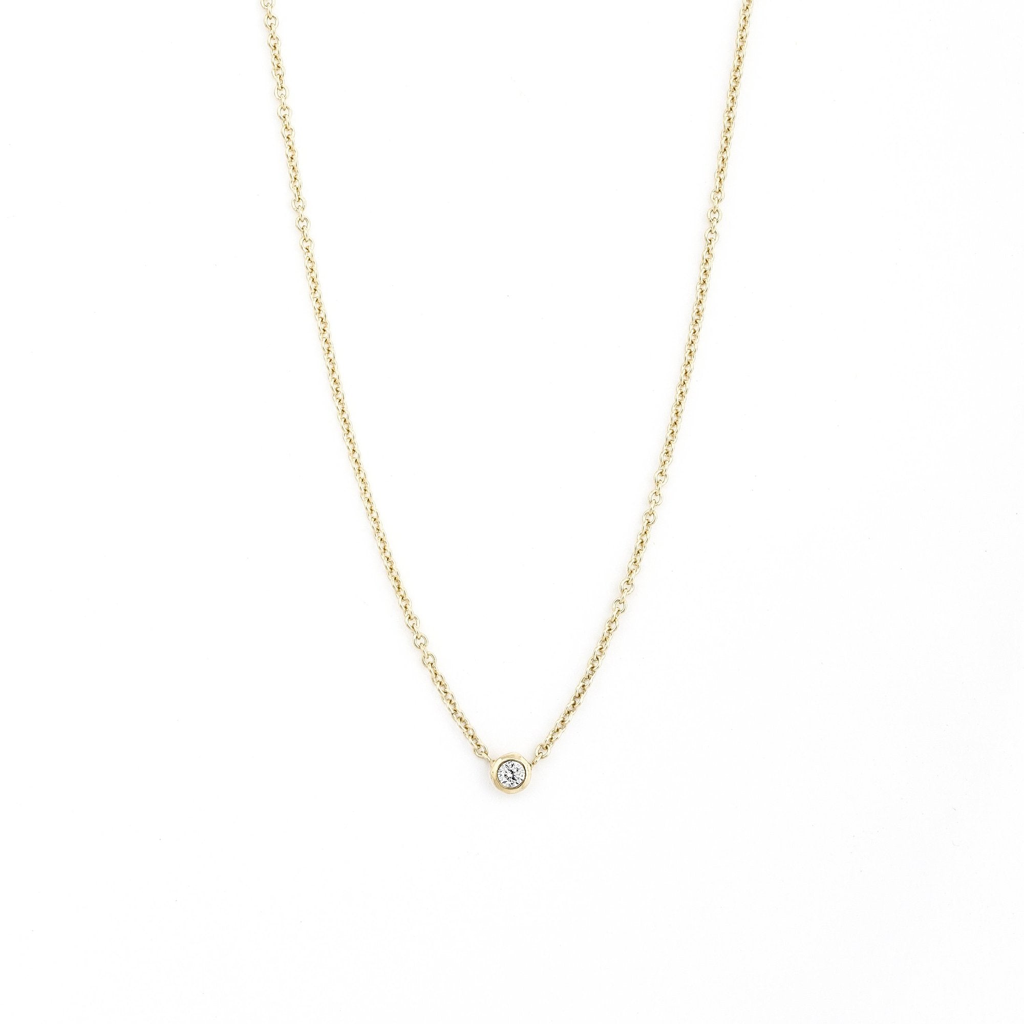 Collier I.Ma.Gi.N Jewels June Diamond Or Jaune - PRECIOVS