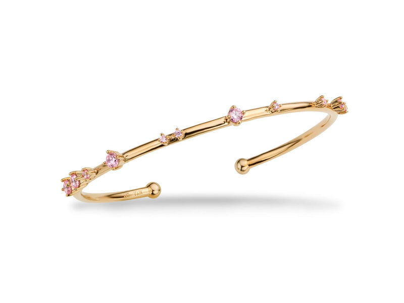 Bracelet MYA BAY Hoops - Pierres roses MS-21.G - PRECIOVS