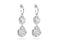 Boucles d'oreilles MYA BAY Double pépite d'or BO-77.S - PRECIOVS