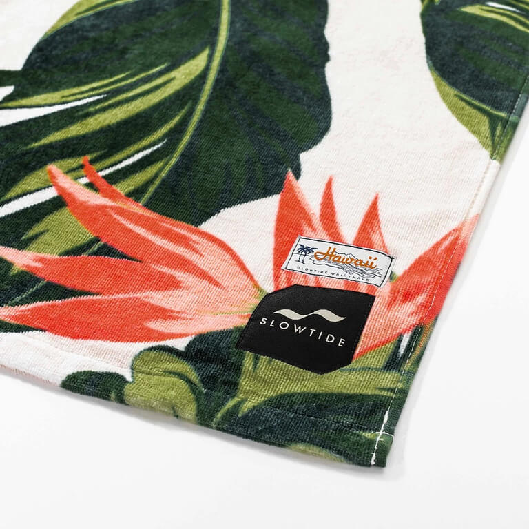 Serviette de plage Slowtide Mauka en coton durable - PRECIOVS