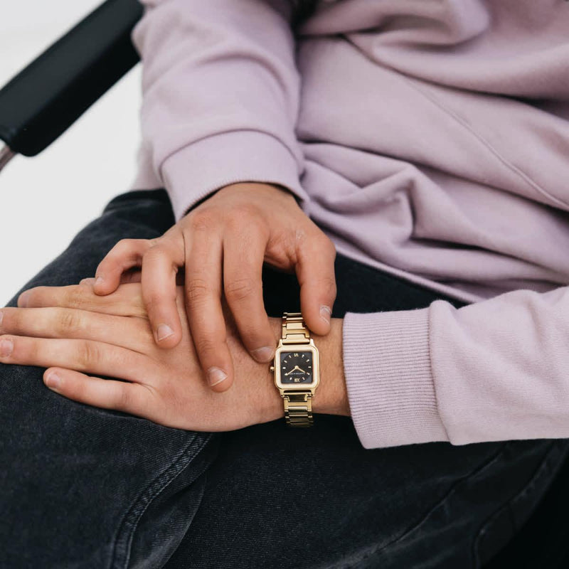 Montre Kapten Son Tresor Gold Black Bold Steel PRECIOVS
