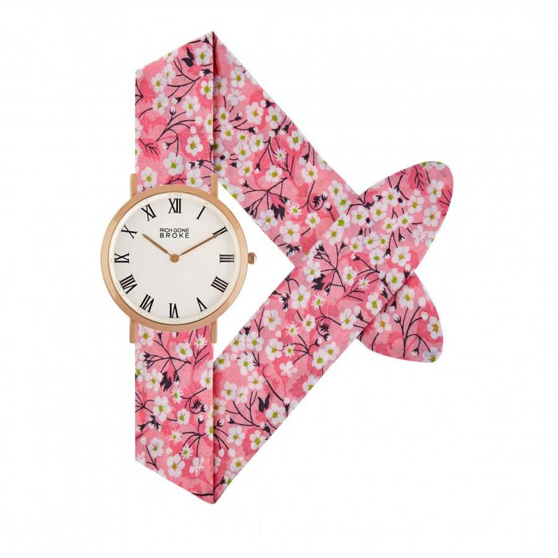 Montre RICH GONE BROKE Rose Gold Marcel Flower Bomb - PRECIOVS