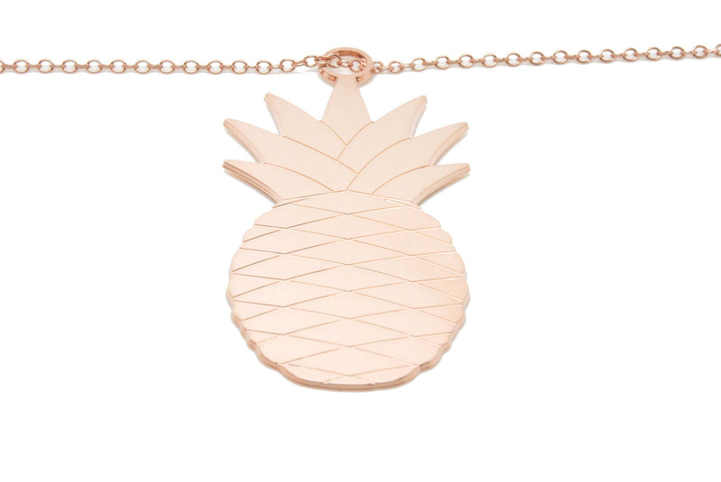 Ensemble collier et pendentif MYA BAY Ananas (chaîne 80cm) NXL-09.P - PRECIOVS