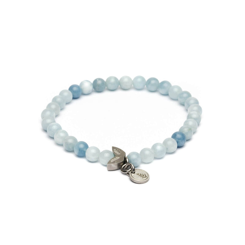 Bracelet Didyma par Gemini Nea Blue en pierres naturelles aigue-marine - PRECIOVS