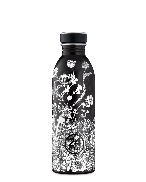 Bouteille réutilisable 24Bottles Urban Bottle Noir 500ml - PRECIOVS